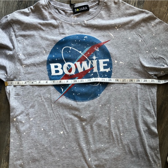 NWT Sojara Vintage Bowie Space TShirt - Picture 7 of 8